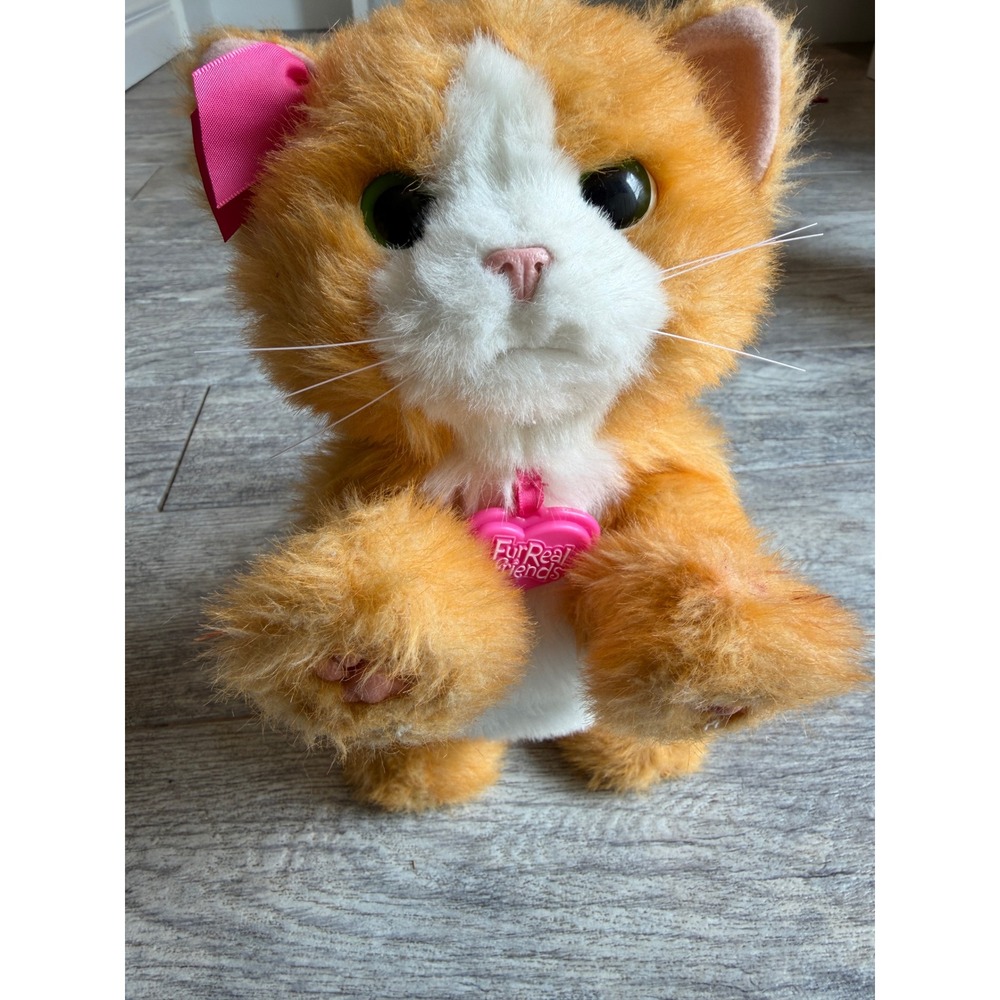 FurReal Friends Daisy Play With Me Kitty Interactive Cat Plush Stuffed Animal